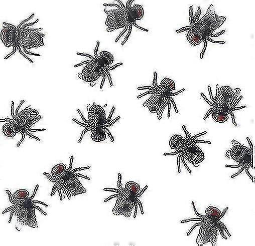 10pcs Simulation Bugs Tricky Toy Cockroach Props Prank Prank