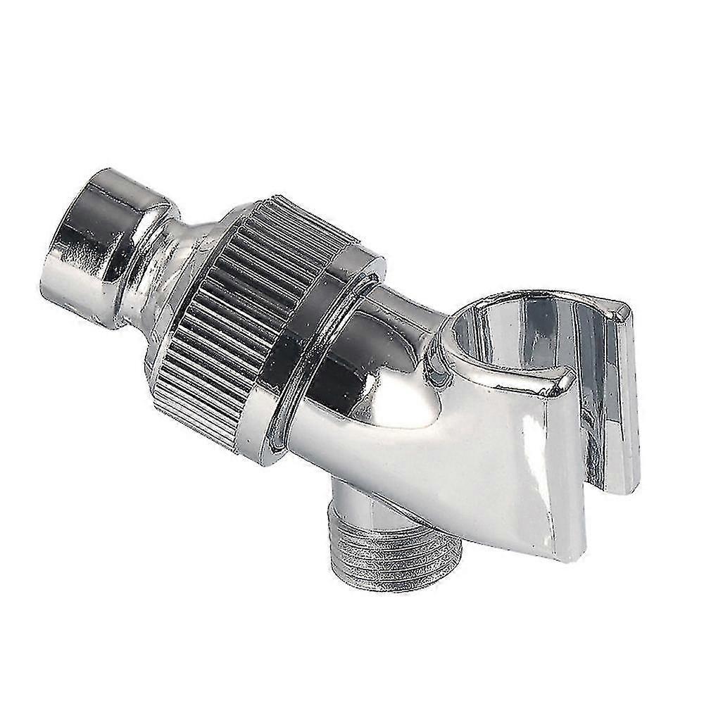 Universal Shower Head Holder Arm Mounted Adjustable Screwed On Bracket Bathroom - PW