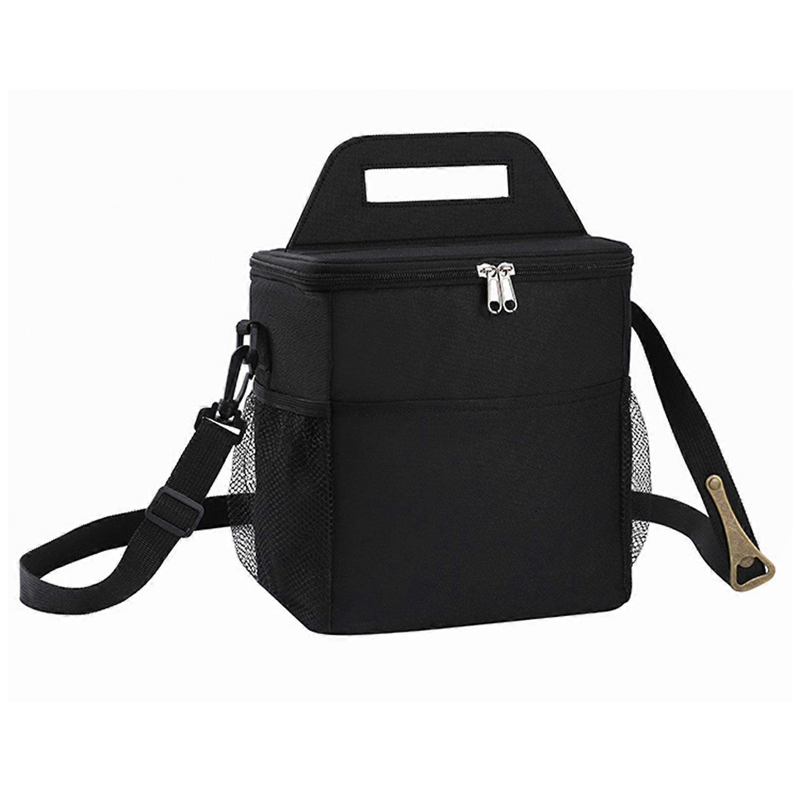 9L/16L Insulated Bag Multi-purpose Large Capacity Bento Bag Zipper Closure Thermal Picnic Bag for Home Outdoor Jikaixiang