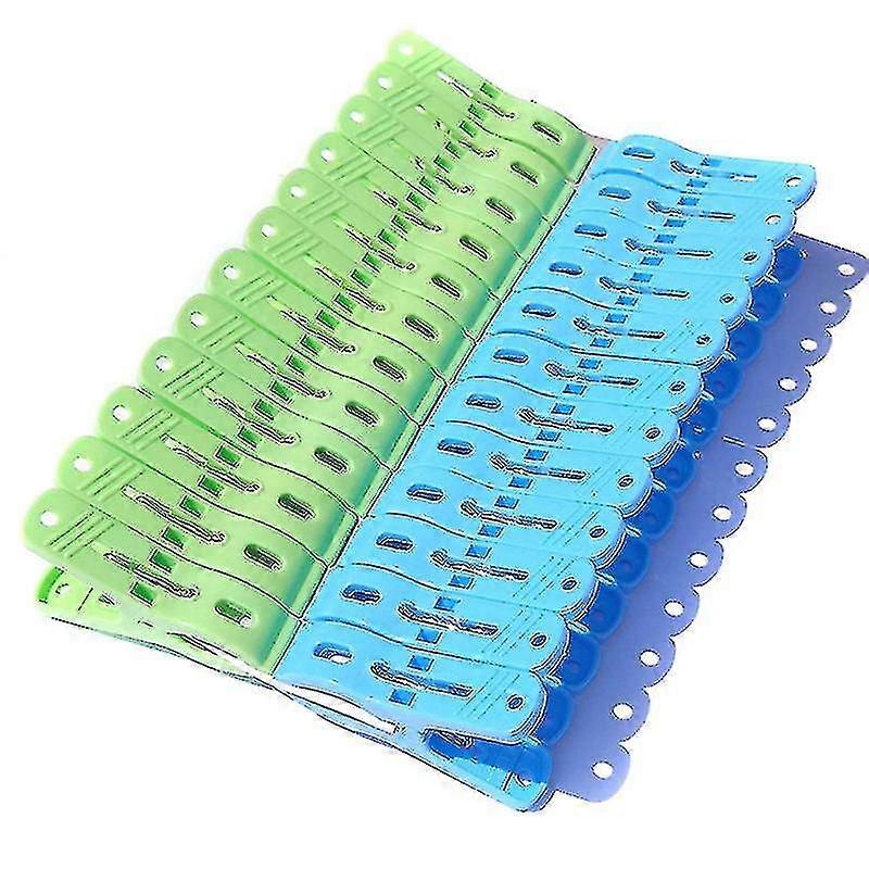 Clothespin Strong Windproof Laundry Clothespin Plastic Clothespin (24pcs)