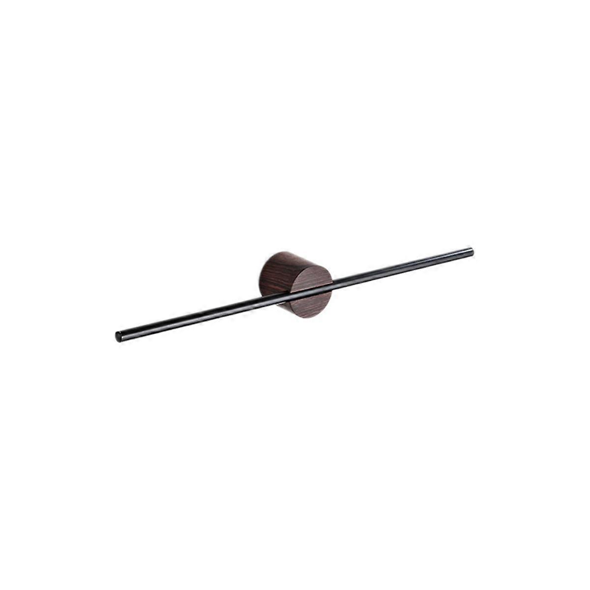 Minimalist Walnut Towel Rack Bathroom Towel Holder Sliding Single Pole No Hole Bathroom Solid Wood