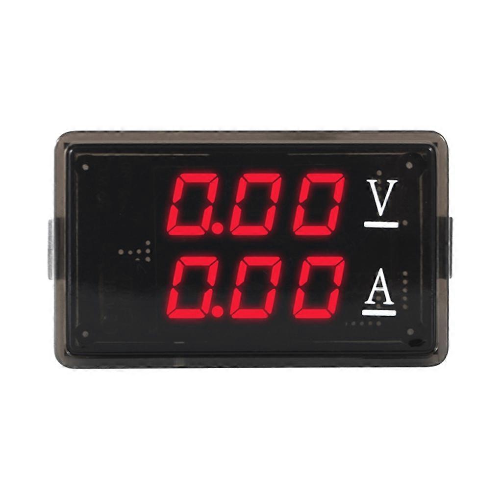 LED Display AmpVolt Gauge Digital Voltmeter Ammeter DC0-100V 10A Multimeter