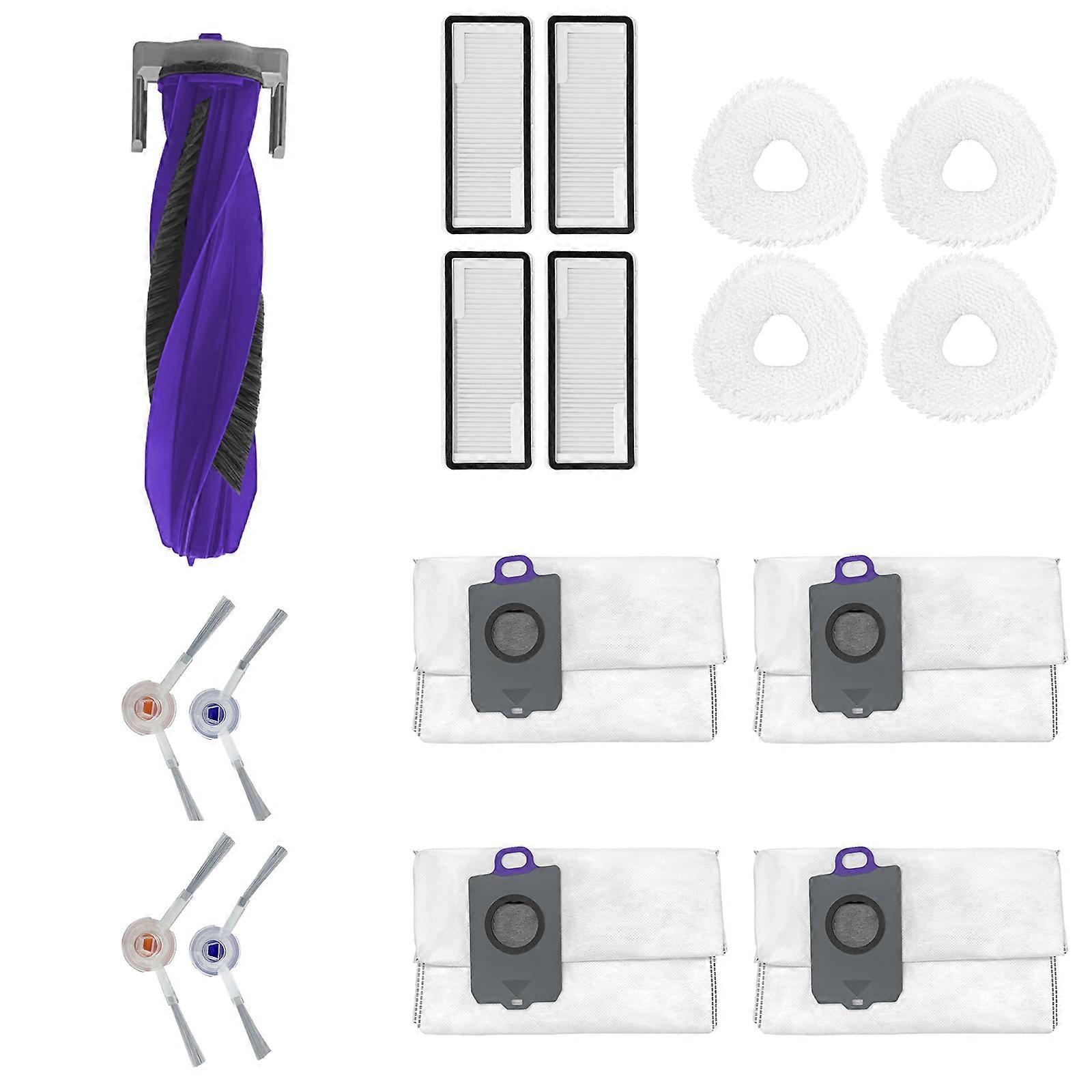 Roller Brush/Side Brush/Filter/Wipe/Dust Bag/Dust Box Liners Accessories for Narwal Freo Z Ultra Sweeping Robot