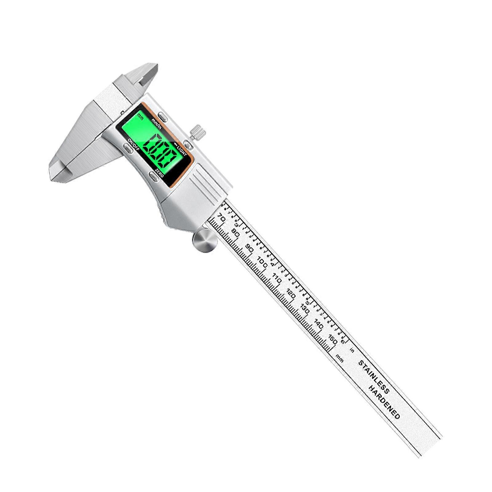 Digital Caliper with Backlight Multiuse for Length Measuring Depth Measuring