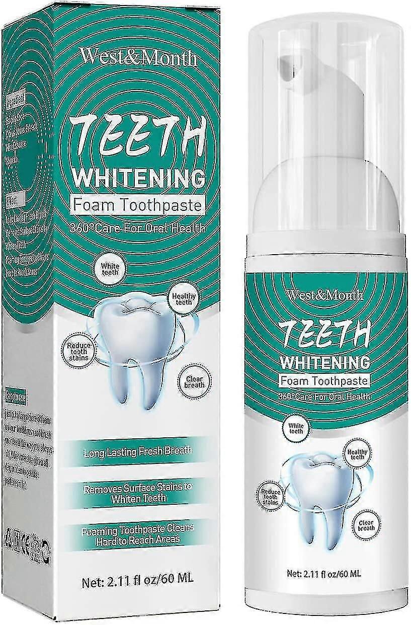 2023 New Westmonth Toothpaste Mousse Foam Calculus Removal, Teeth Whitening, Healing Mouth Ulcers, Eliminating Bad Breath, Preventing And Healing Ca