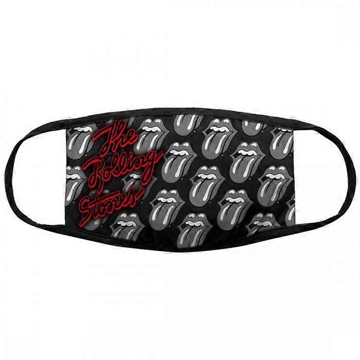 The Rolling Stones Unisex Volwassen Tong Gezichtsmasker