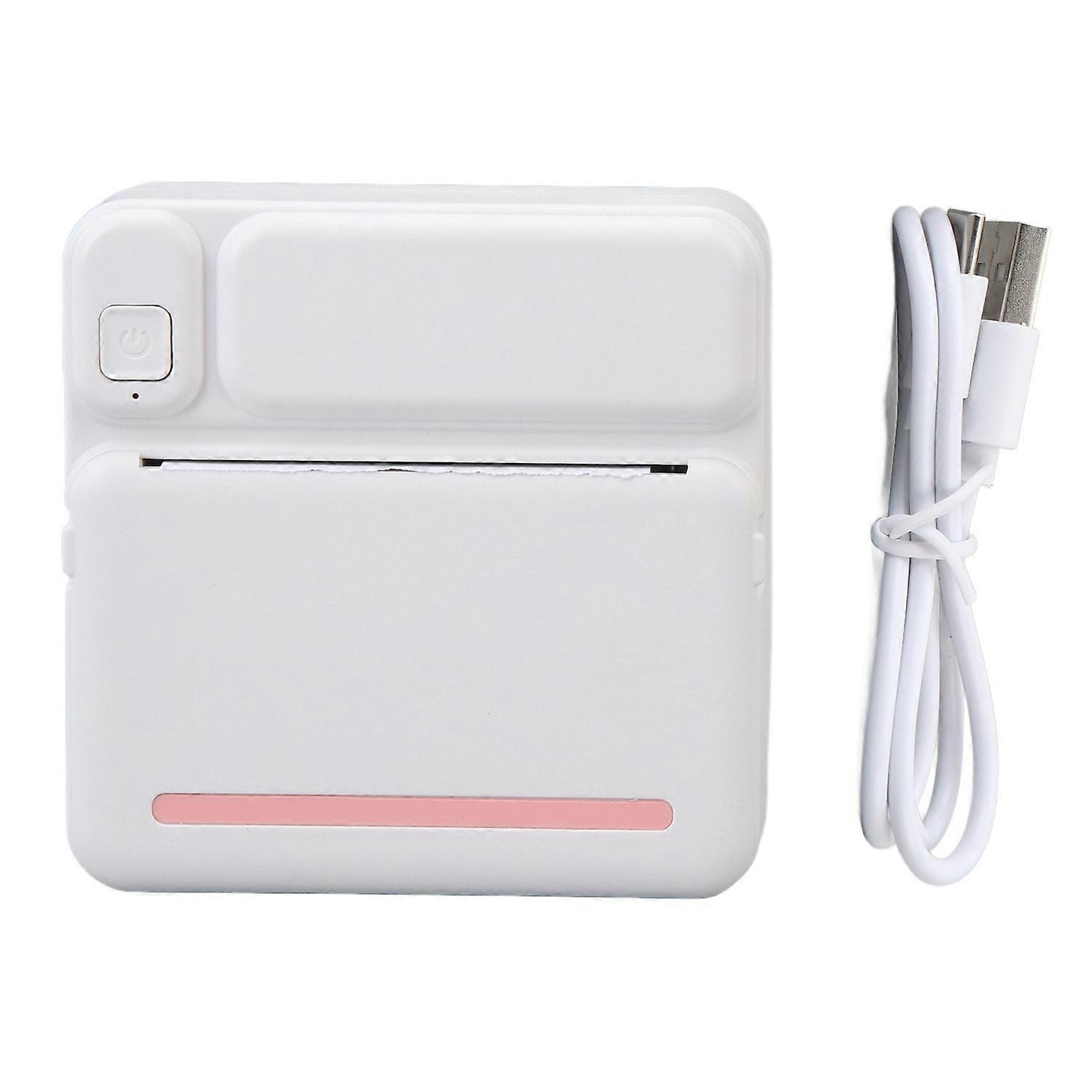 Sticker Printer Mini Thermal Printer Portable Inkless Bluetooth APP Phone Printer for Kids DIY Study