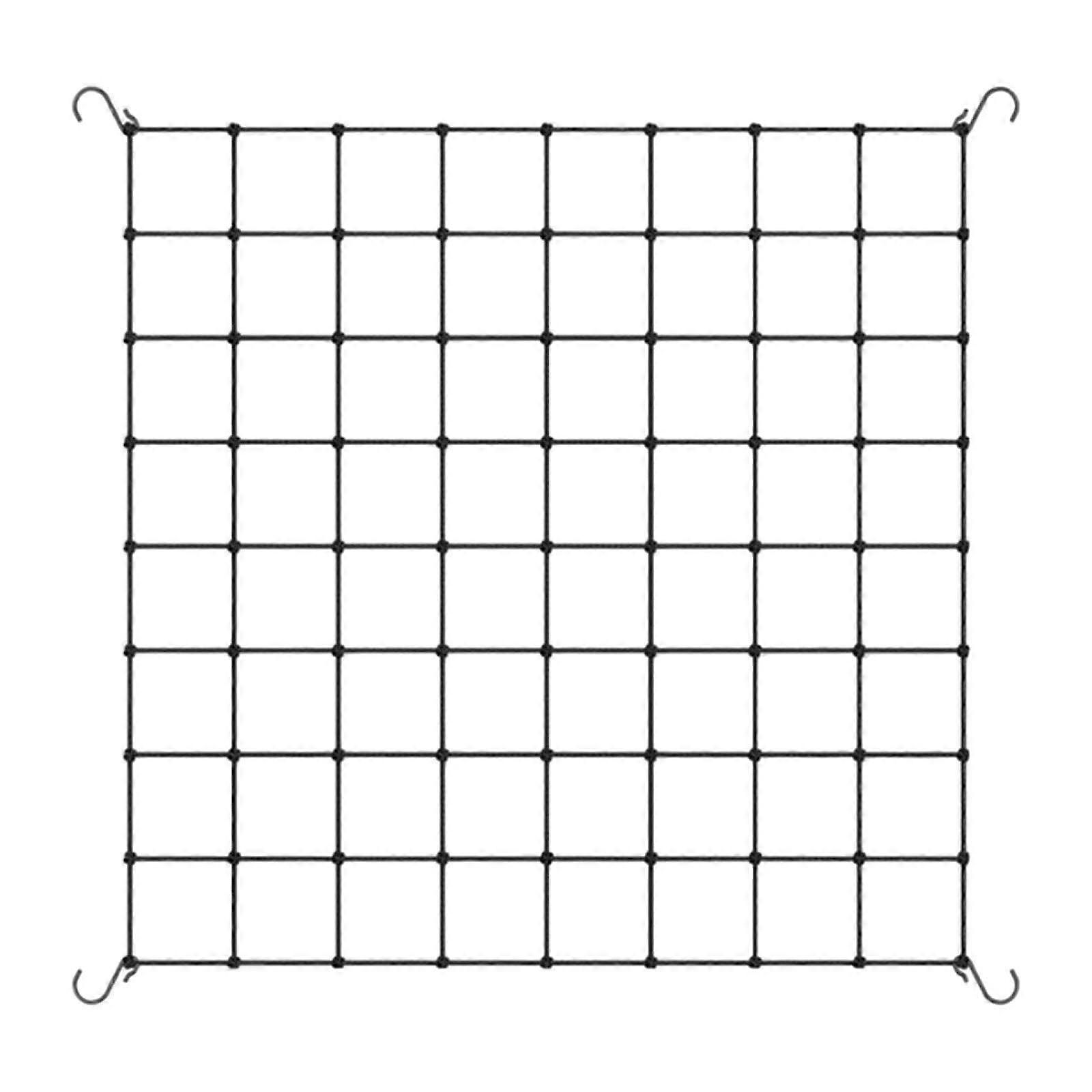 Square Mesh Grow Tent Trellis Netting Elastic Saving Space for Fruits Flowers