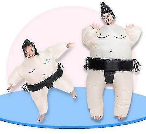 Inflatable Wrestling Sumo Costume Fat Suit Halloween Party Fan