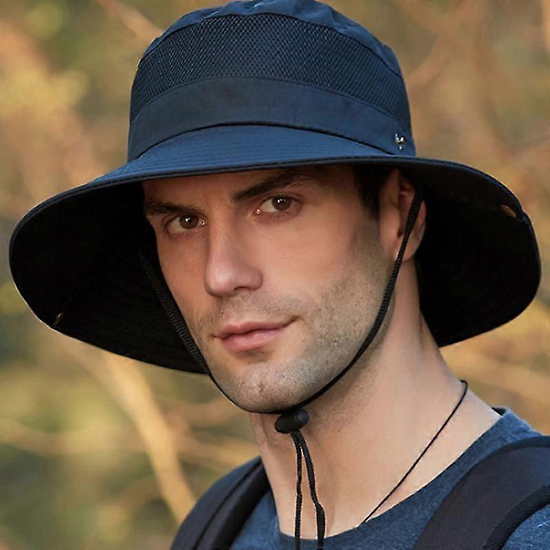 Wide Brim Cap Sunscreen Bucket Mesh Visors Fashman Boonie Hats