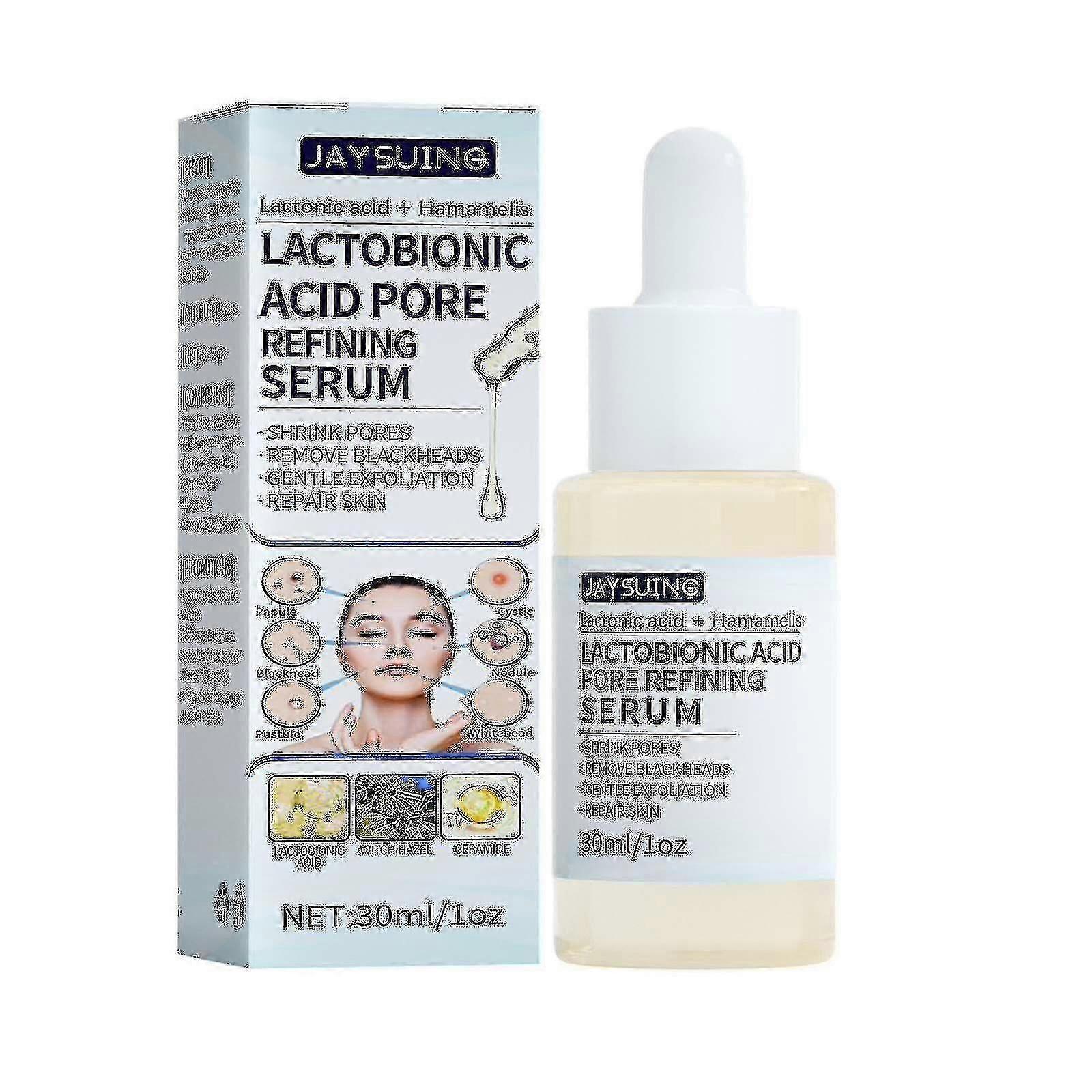 Jaysuing Lactobionic Acid Liquid Gentle Exfoliating, Blackheads, Deep Clean | |
