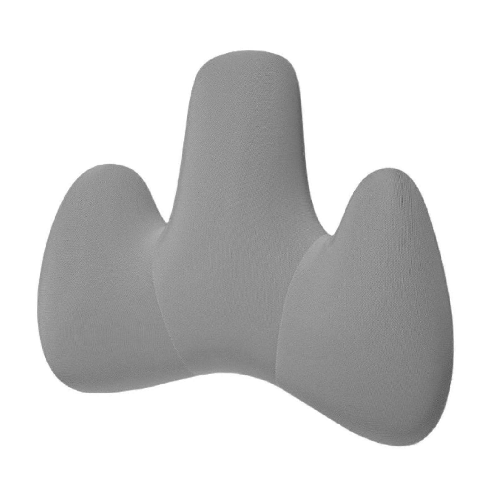Car Lumbar Support Pillow Memory Foam Back Cushion with Multi-Area Support Ergonomic Chair Waist Pillow