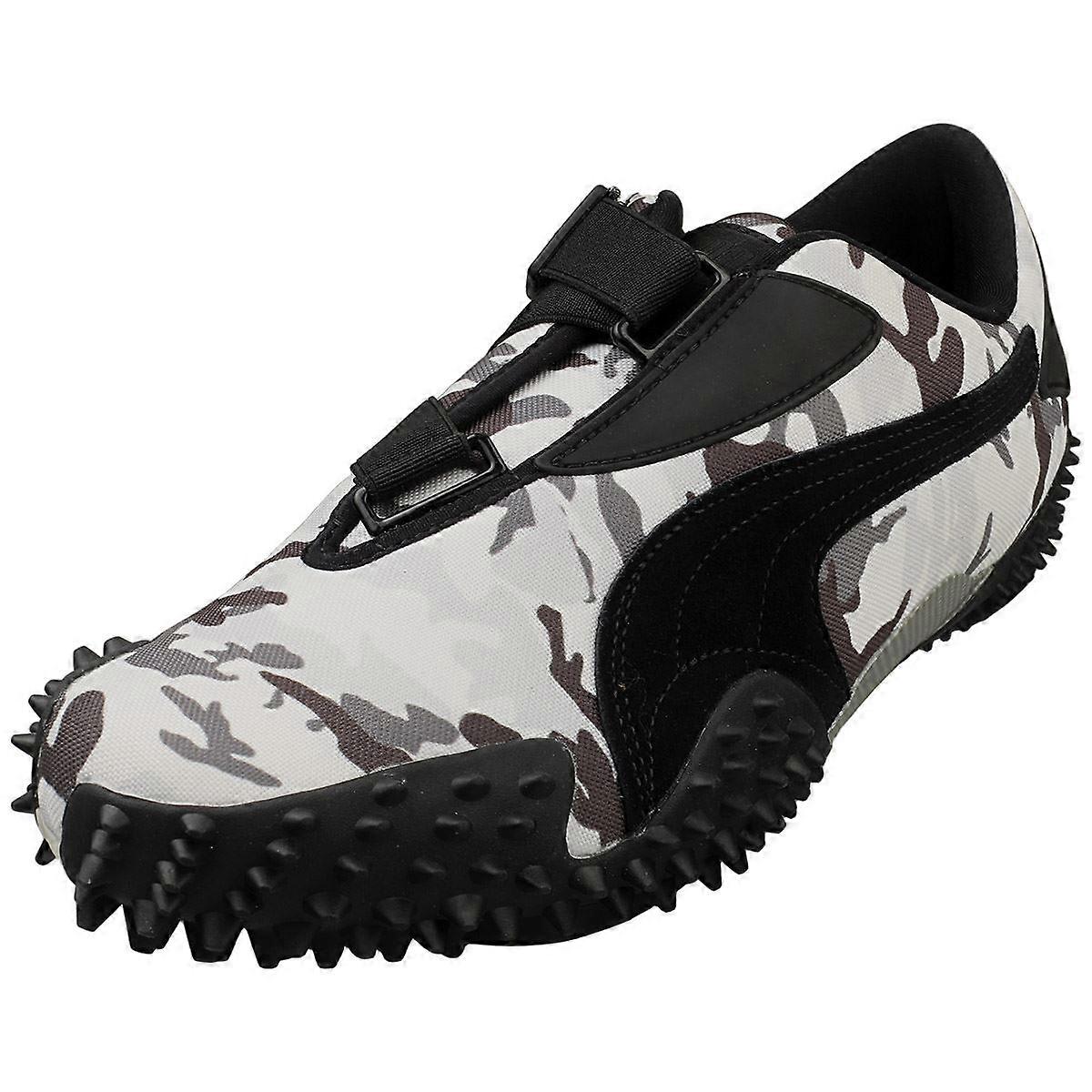 Puma Mostro 迷彩男士时尚运动鞋 黑色 白色