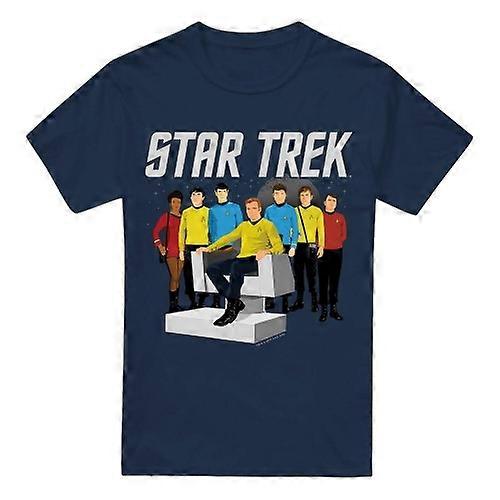 Star Trek Mens Vector Crew T-Shirt