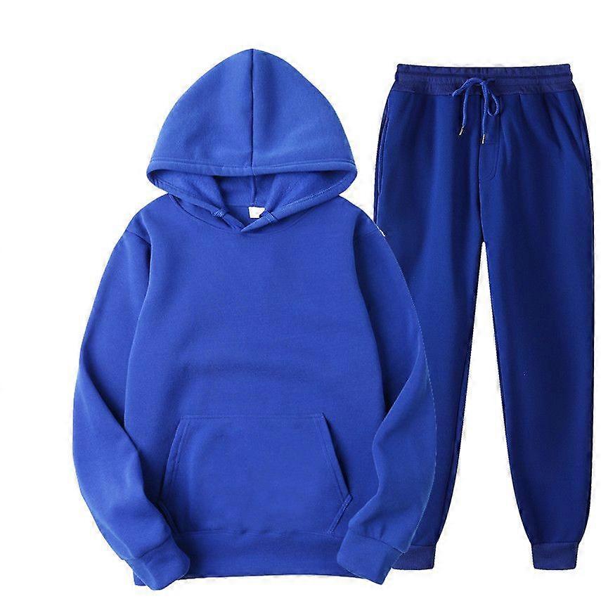 Men's Suit Pullover Sweatshirt Sports Suit Sweater Suit Fashion Fleece Men's Hoodie