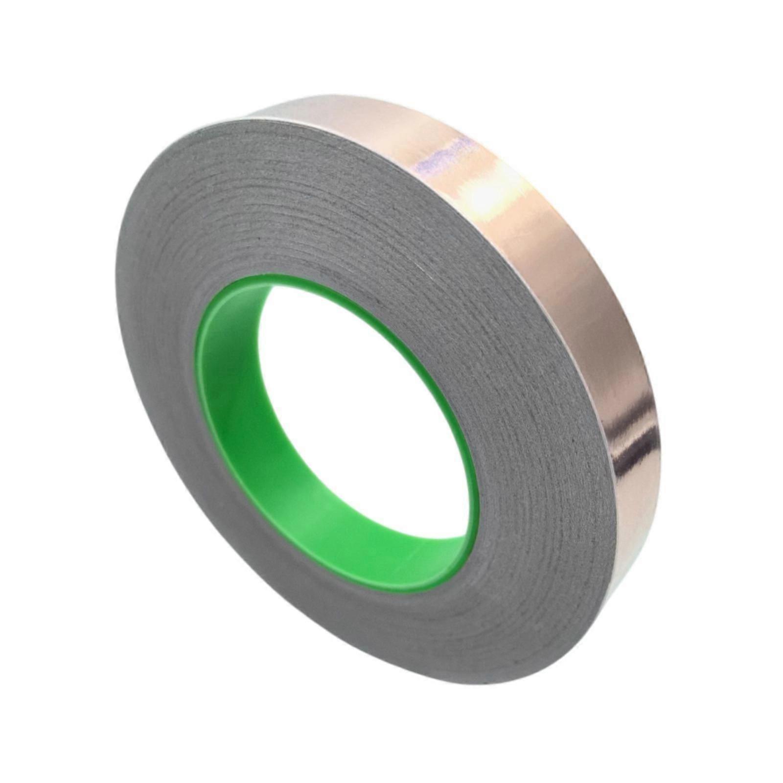 20M Portable Copper Foil Tape for Paper Circuits Stained Glass Emi Shielding 20mmx20m