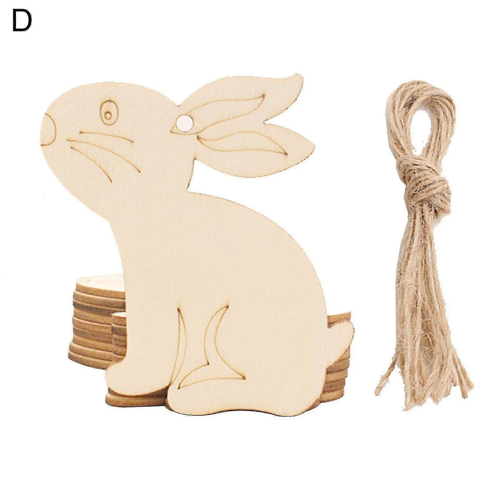 1 Set Innovative Wall Pendant Anti-rust Easter Bunny Egg
