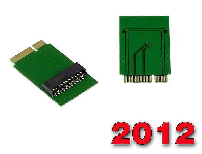 M2 to MAC 2012 Adapter - Compatible with SATA 2280 SSD - 8+18 pins - Plug and Play - 1-year warranty