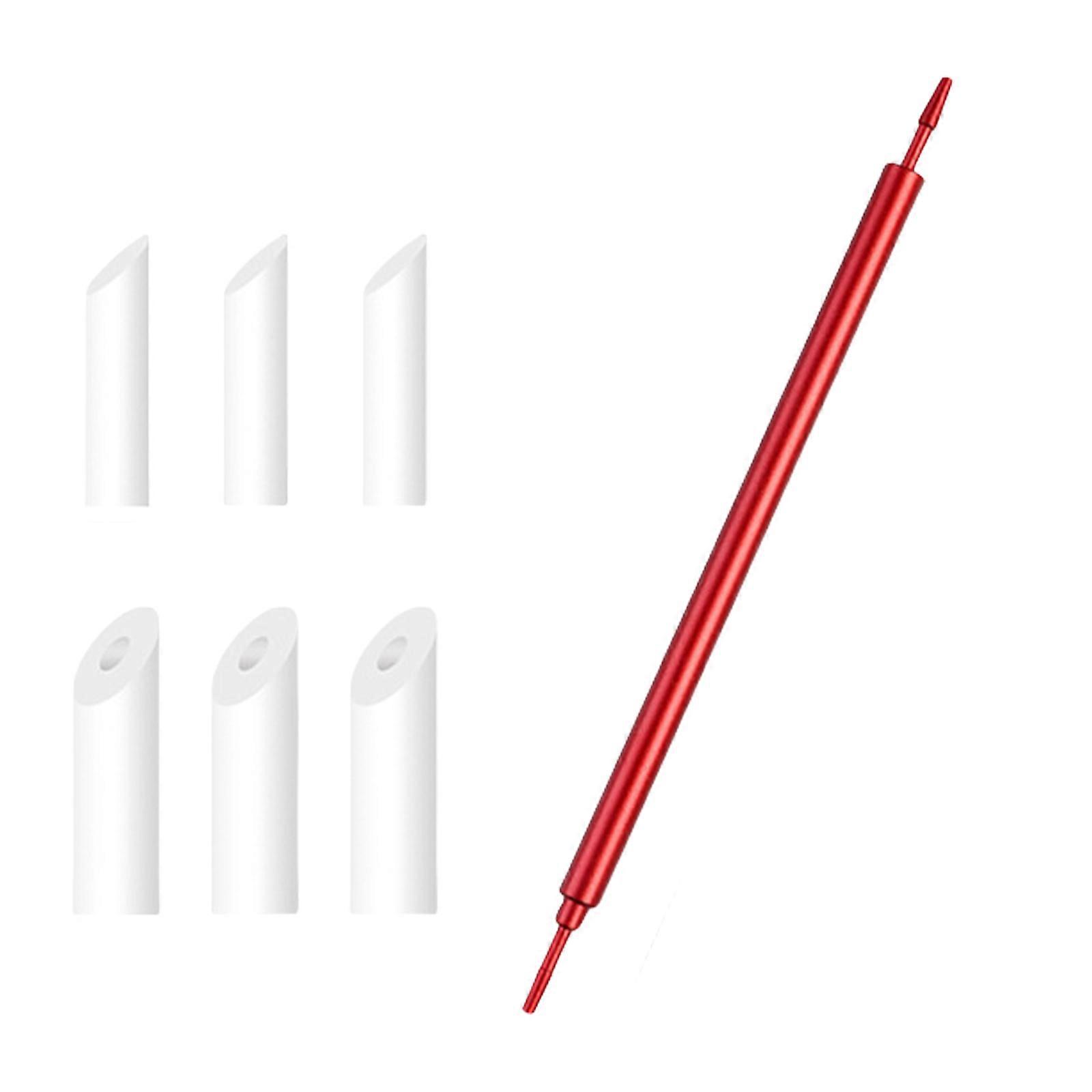 Expert Level Metal Polishing Stick Wiping Tool Suitable for Accurate Shading and Polishing in Model Making Customization Red