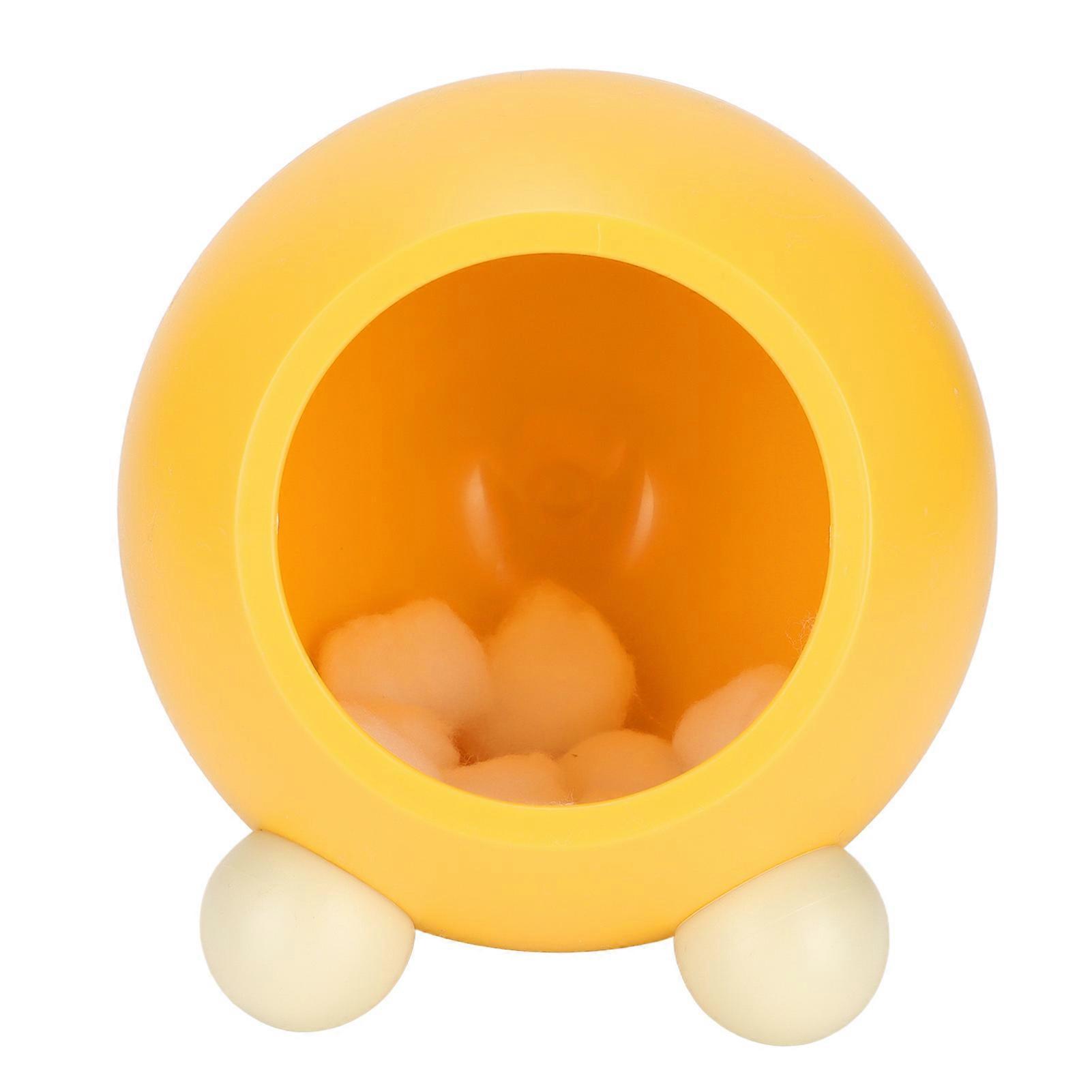 Hamster House Cute Semi Enclosed Odorless Sleeping Hideout for Golden Bear Small Pet, Soft Material, Cozy Design, 12x10x8 inches