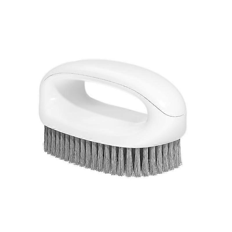 Styv Borste Skoborste - Singel Stycke - ABS Material - Vit + Grå