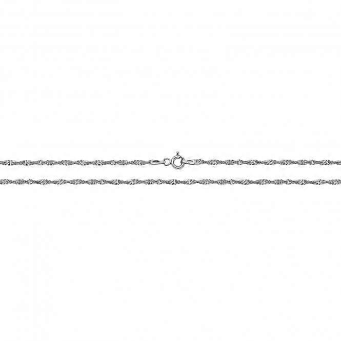 Acotis Silver Chain Rhodium Plated Singapore G1103rh