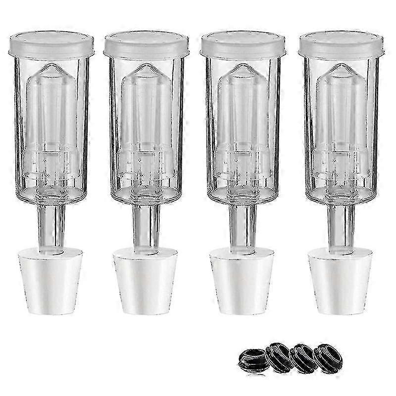 Fermentation Airlock Kit with 6 Stoppers for Beer, Wine & Kombucha Brewing