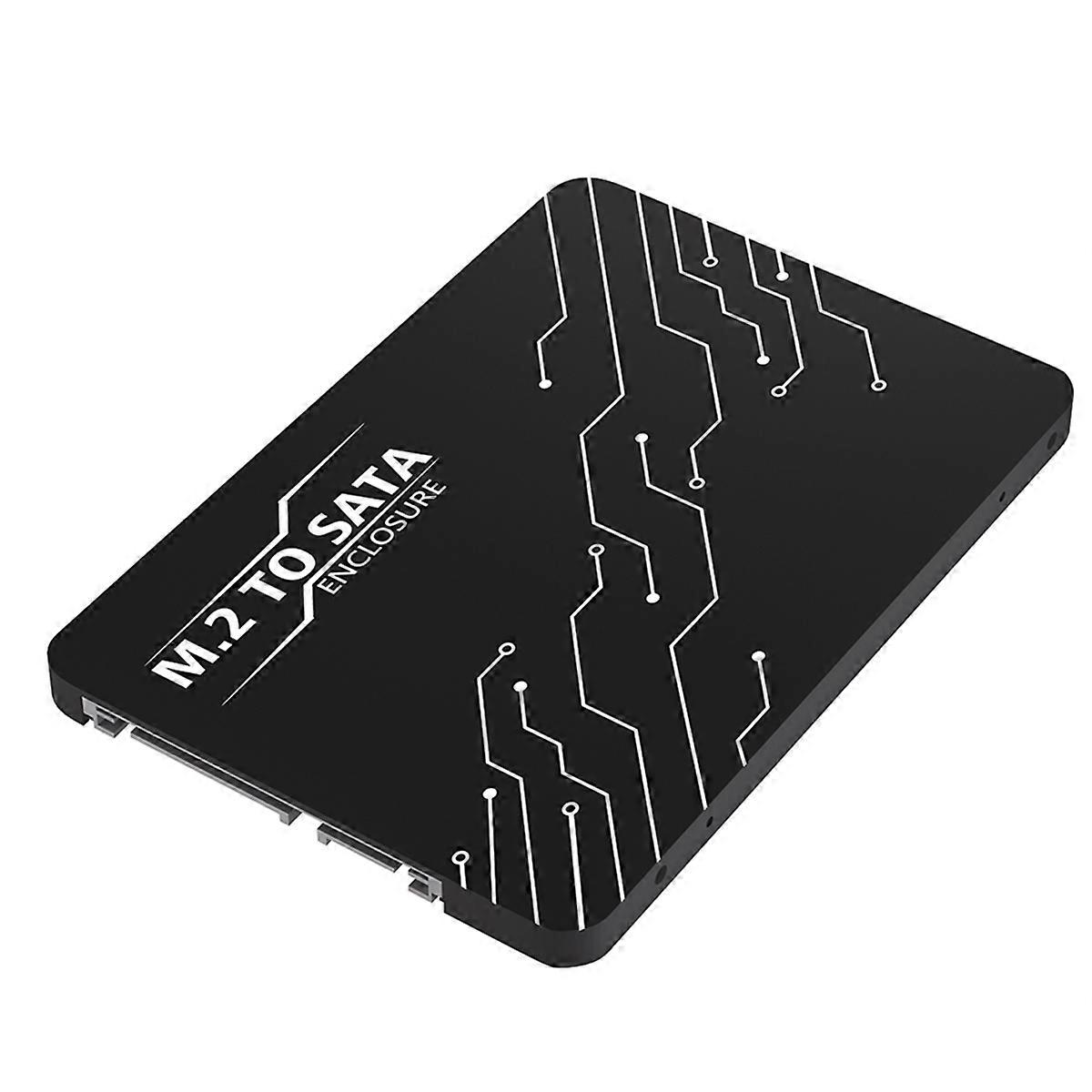 M.2 Adapter to 2.5 SATA Enclosure, Support 2230 2242 2260 2280