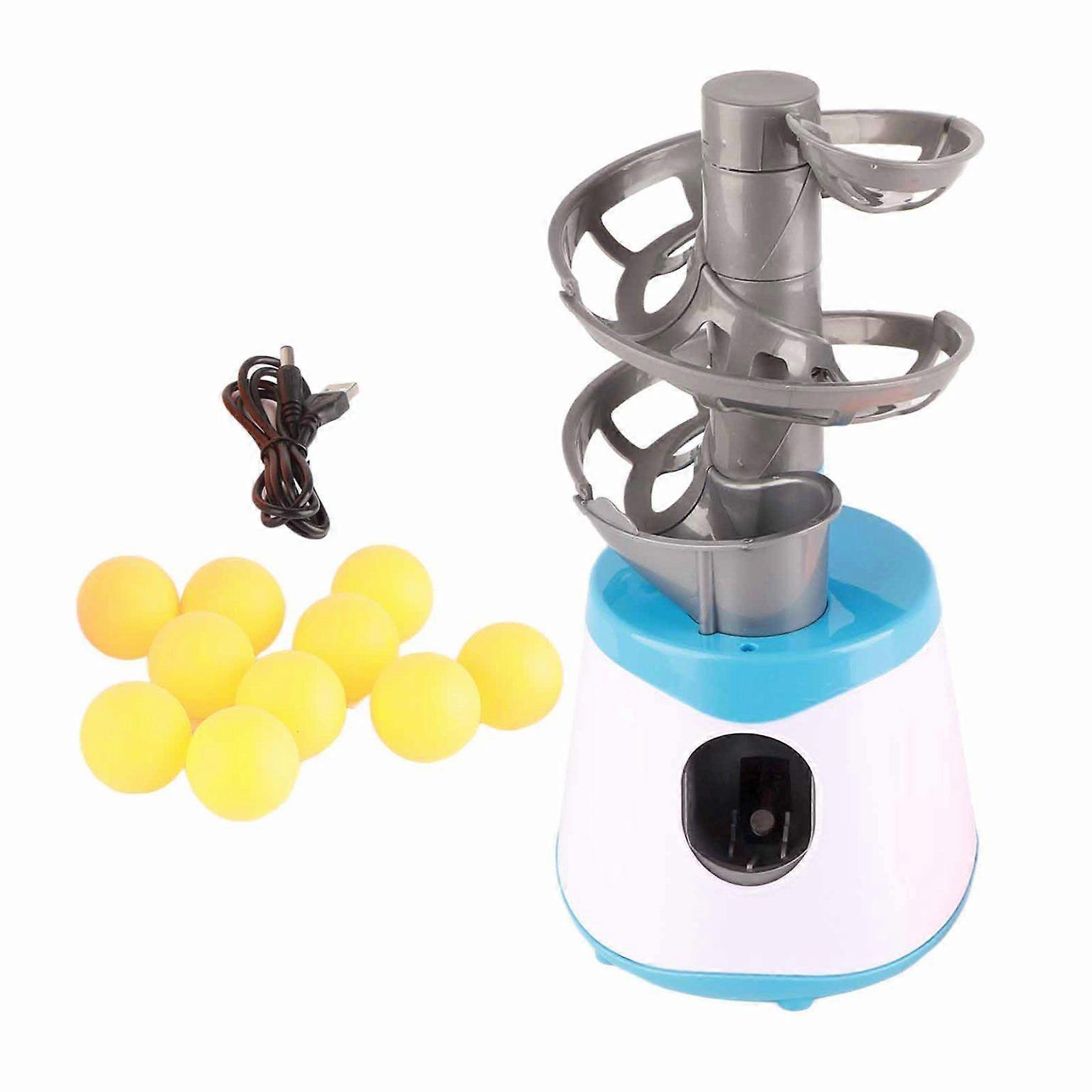 Portable Outdoor Table Tennis Ball Machine for Kids - Ping Pong Launcher