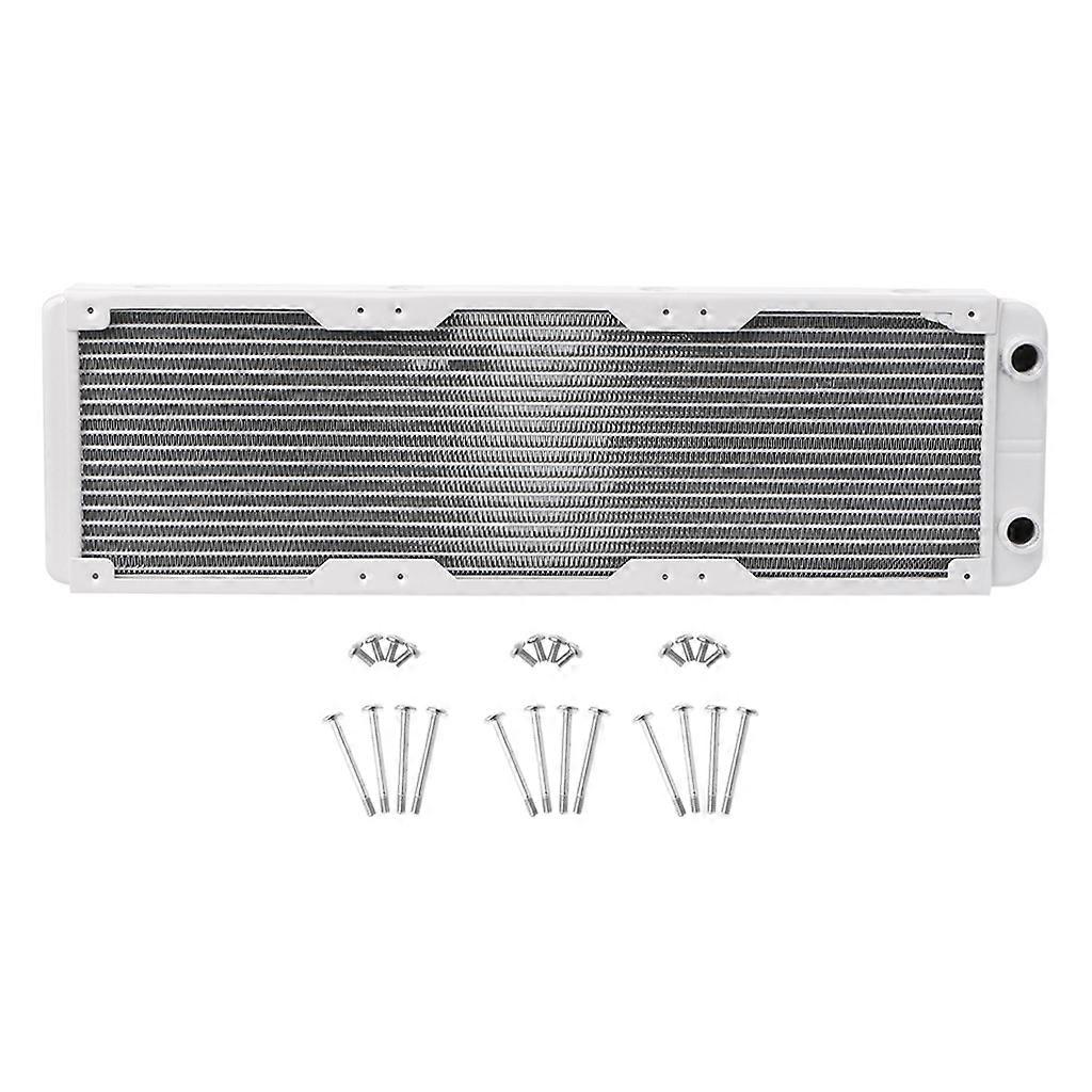 360mm Aluminum Computer Radiator Water Cooler 18 Tube for Computer CPU Cooling Heat Sink Exchanger