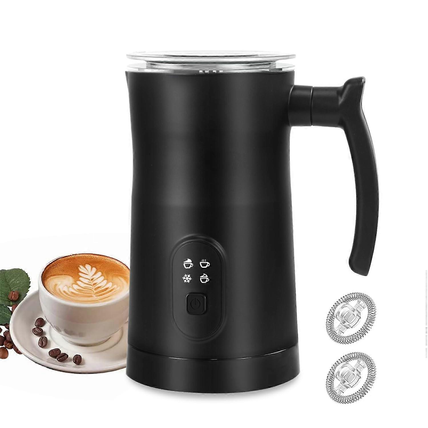 Electric Milk Foam, Two Foaming Beatcat 4 of the Milk Steam Machine, 11.8oz/350ml Automatic Foam Machine