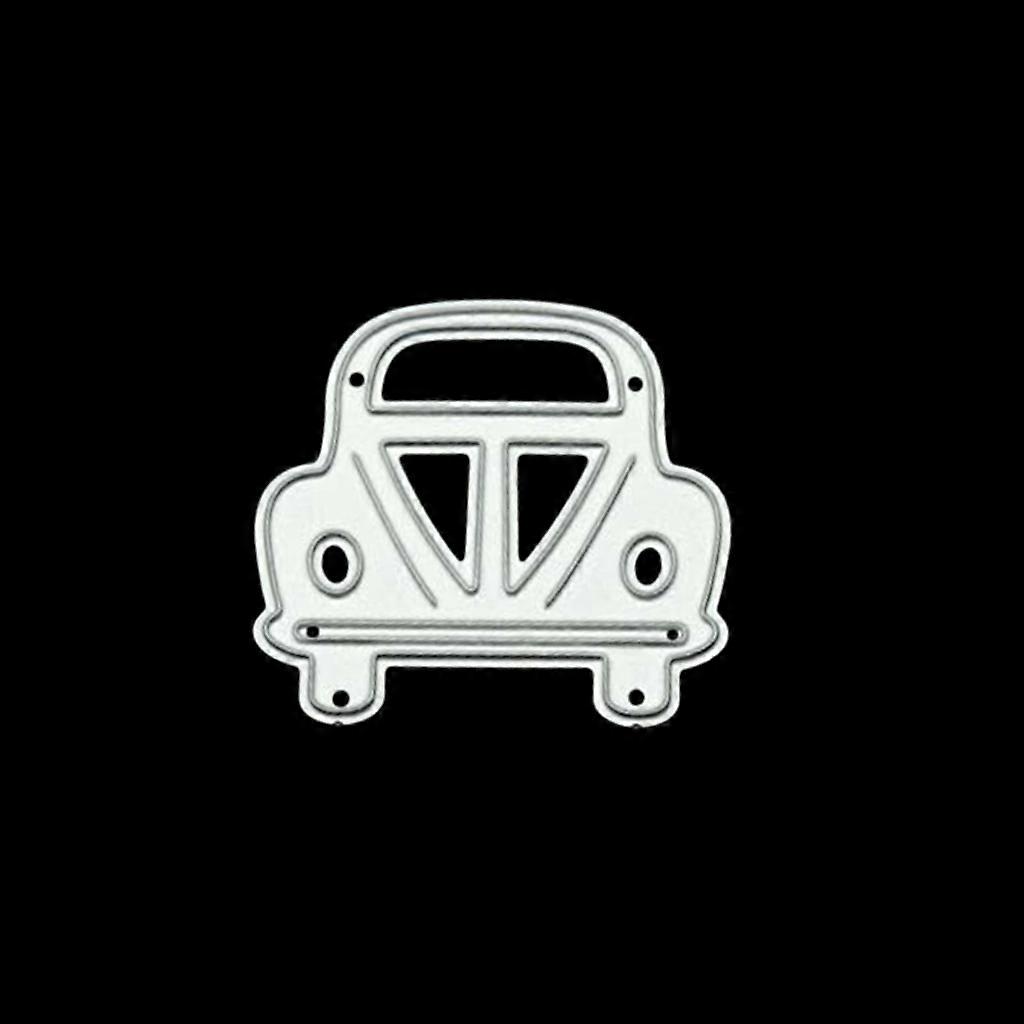 Αυτοκίνητο αυτοκίνητο αυτοκίνητο κοπής μετάλλων μήτρες διάτρηση λεπίδων ανάγλυφο στένσιλ ανάγλυφο πρότυπο για DIY κάρτες που κάνουν Journaling διακοσμήσεις ασήμι