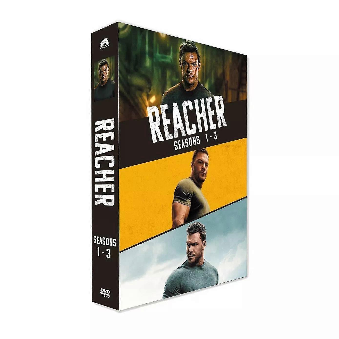Reacher: Season 1- 3 The Complete Series DVD English version New & Sealed Box Set FREE SHIPPING