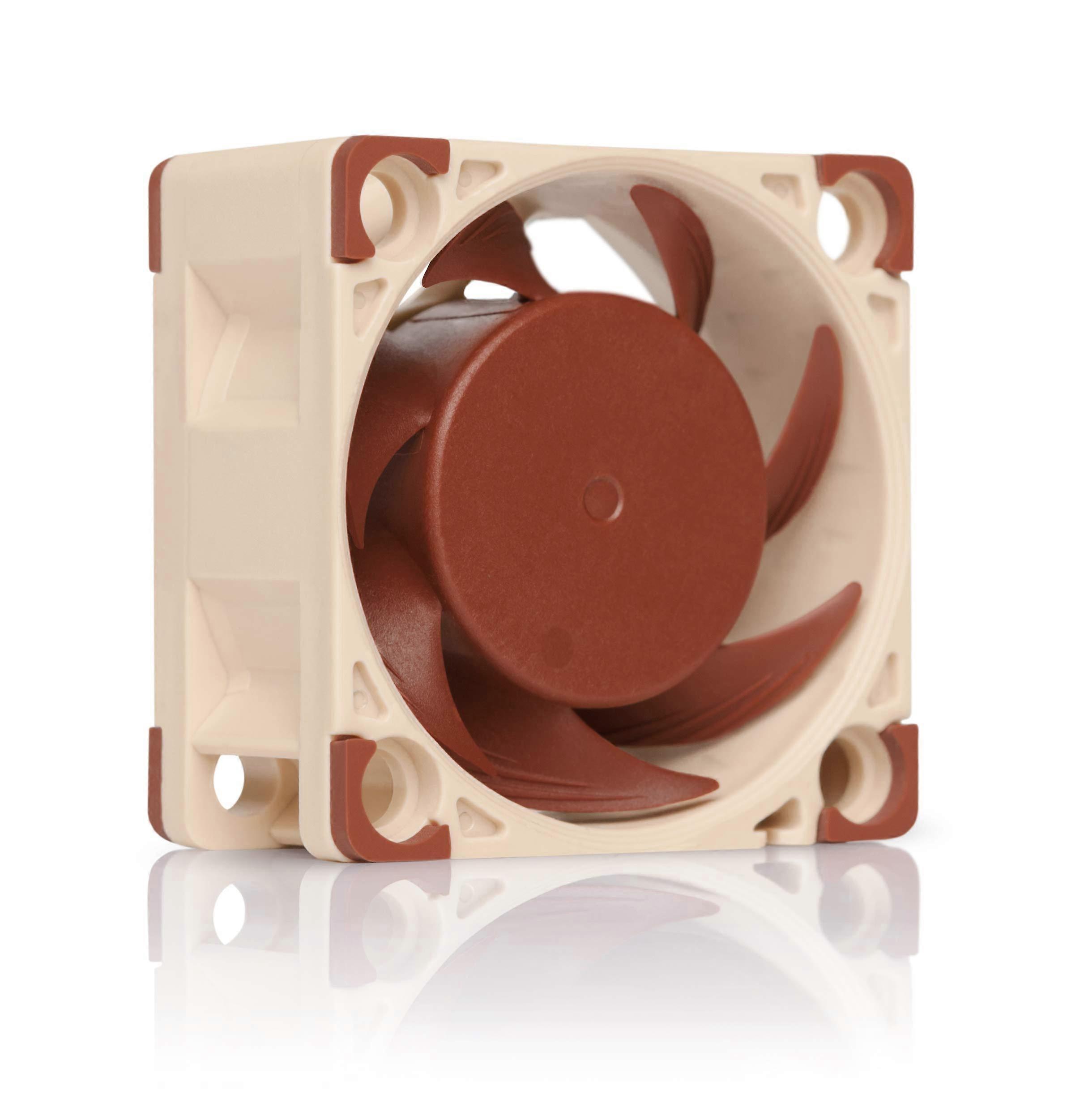 NF-A4x20 5V PWM Quiet Fan, 4-Pin Premium Cooling, 40x20mm Size, Brown Color, Low Noise Performance