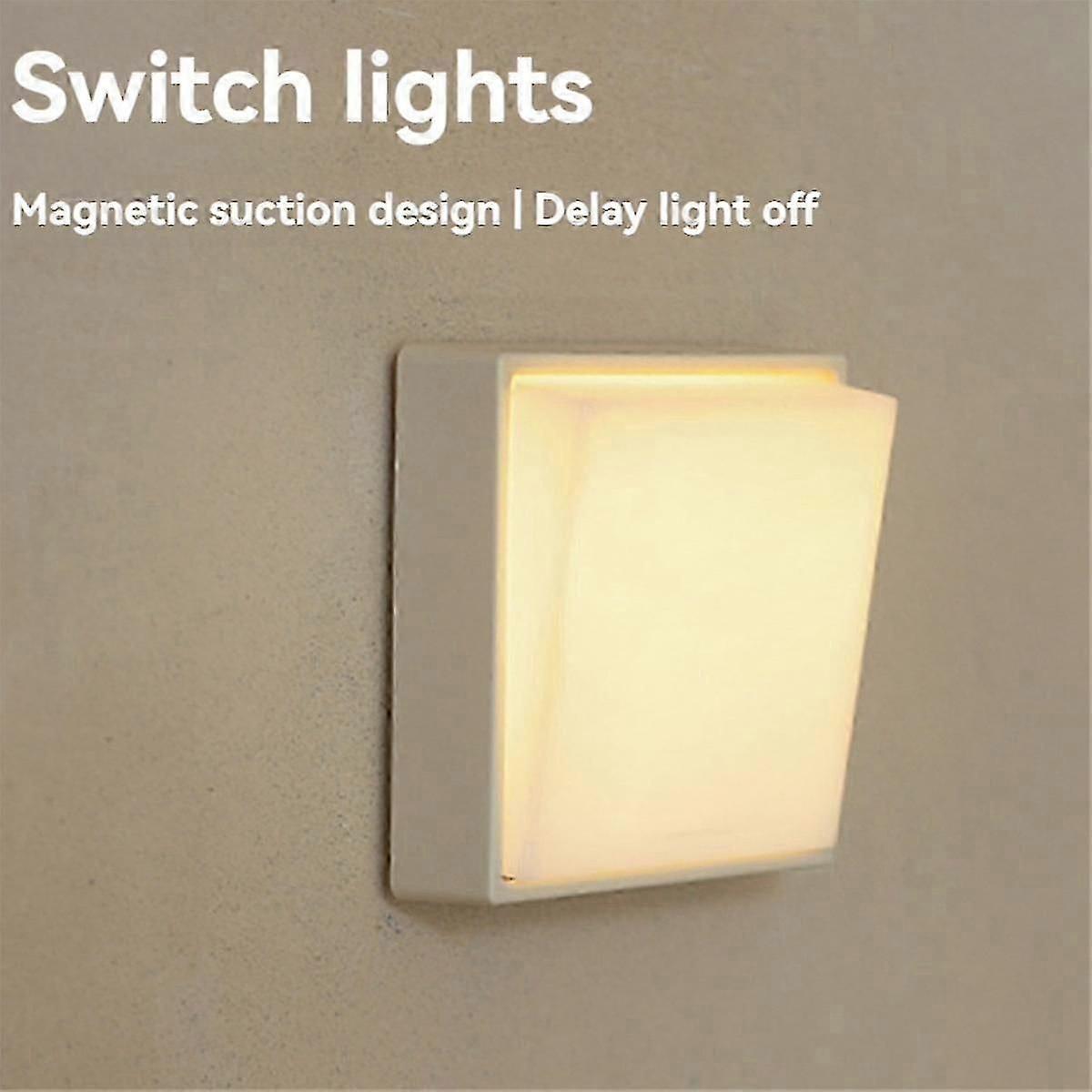 Switch Light Usb Charging Simple Ins Style Night Light Home Bedroom Bedside Switch Night Light Simp Edition Ab