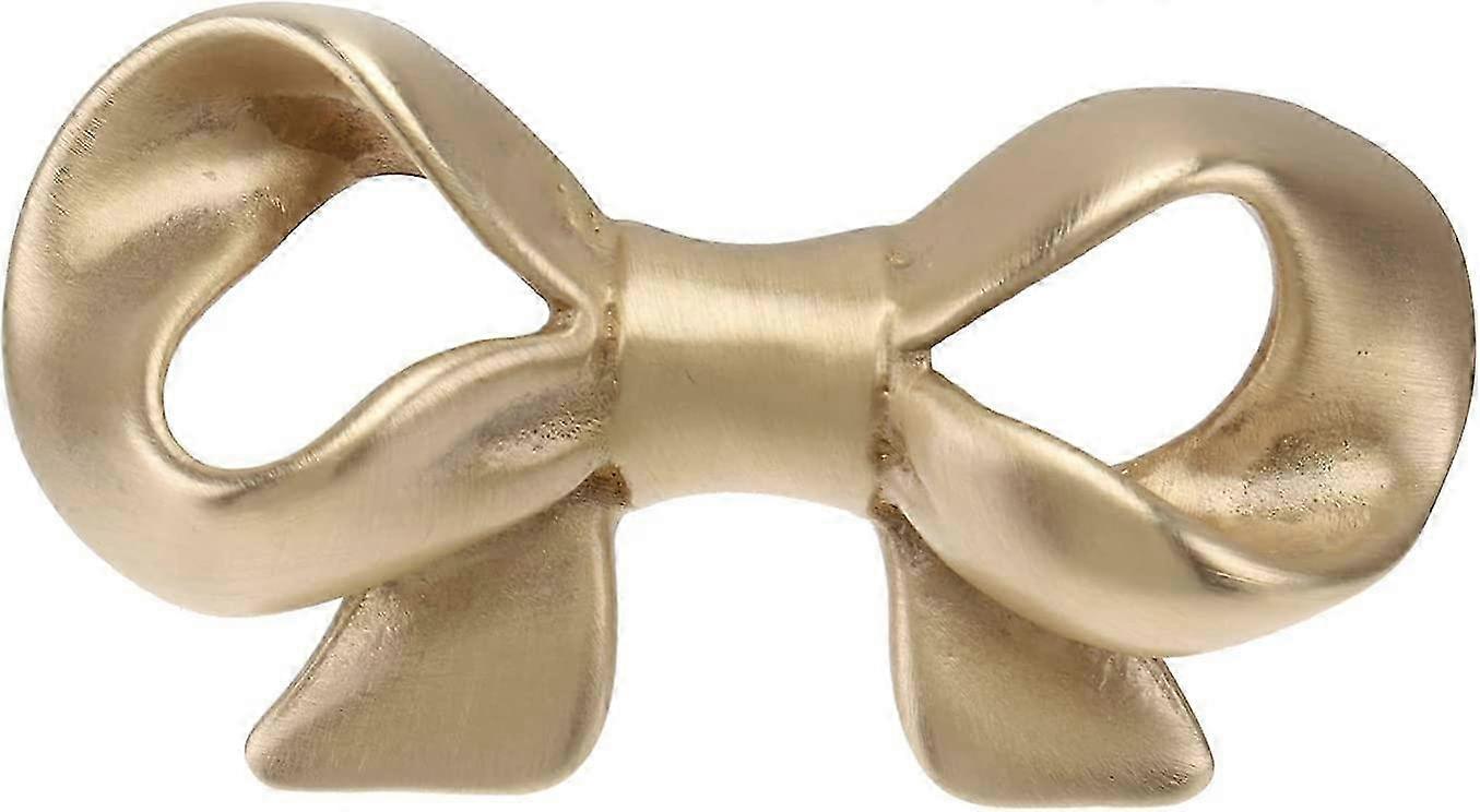 JiaWei Brass Metal Knobs Vintage Bow Drawer Knobs Glass Diamond Door Pulls Handle Knobs for Kitchen Bathroom r9G