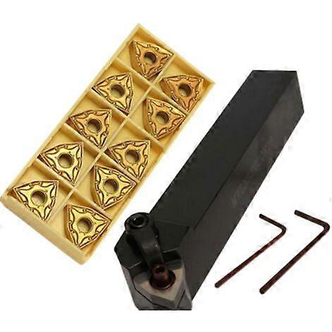 1 MWLNR2020K08 CNC turning tool + 10 WNMG0804 blades + 1 wrench