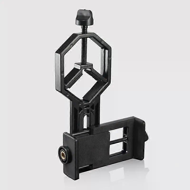 Cell Phone Adapter with Spring Clamp Mount Monocular Microscope Accessories Adapt Telescope Mobile Phone Clip Accessory Bracket