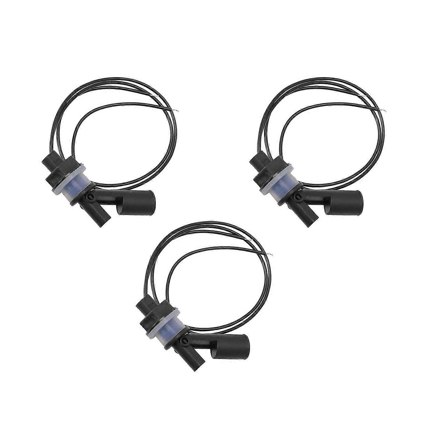 3 Pcs Plastic Water Level Sensor with Horizontal Float Switch for Aquarium