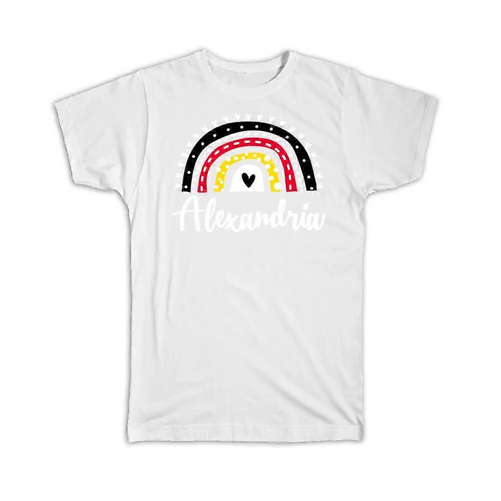 礼品 T 恤:Alexandria Egypt Rainbow