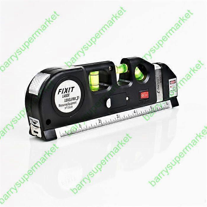RFEE SHIPPING+Multipurpose Laser Level Horizon Vertical Measure Tape Aligner 8FT +Dropshipping