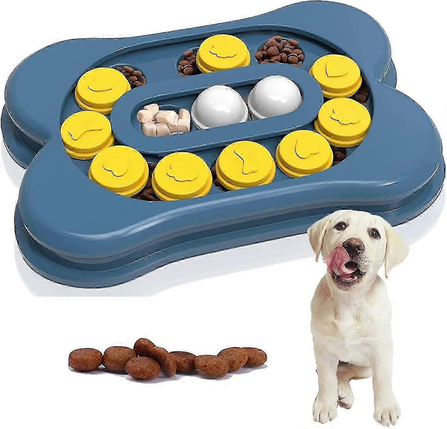 Dog Intelligence Game, Slow Feeder Bowl Dog Toy, Educational Interactive Dog Toy