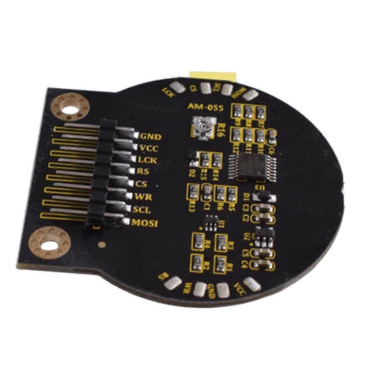 2.2 Inch Tft Color Lcd Color Display 128x128 Dot-Matrix Screen Round TFT Multifunction LCD Display