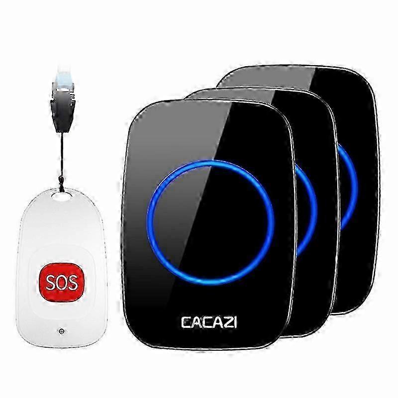 Home Wireless Remote Control Long-Distance Help Doorbell For The Elderly, Patient Calling Bell, Calling Bell