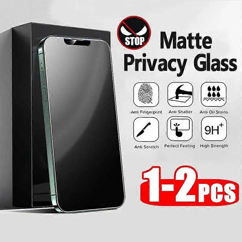 Matte Privacy Anti Peep Tempered Glass For Iphone Screen Protectors