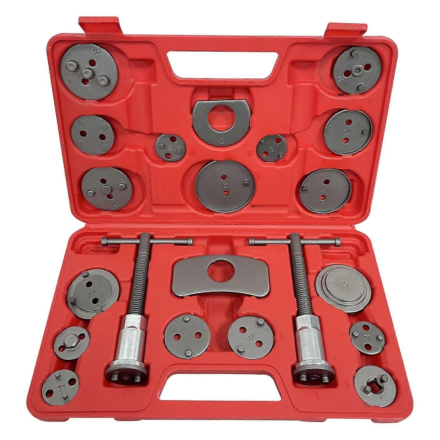 Brake Caliper Compression Tool Kit Disc Brake Piston Caliper Wind Compressor Back Rewind Tool for Automotive Brake Pad Replacement