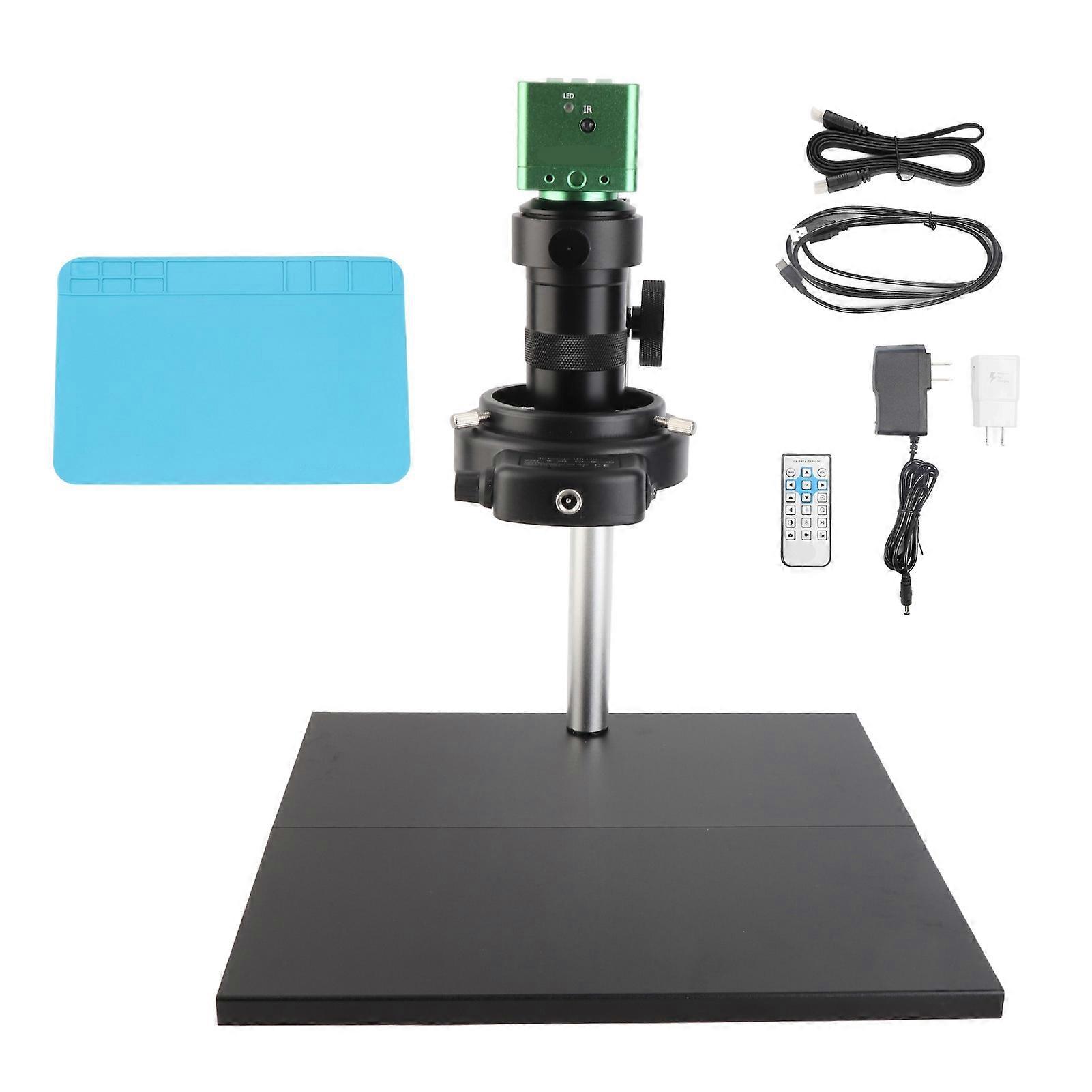 4K USB Microscope Camera - HD Inspection with 130X Zoom, CMOS Sensor, Multi-Language