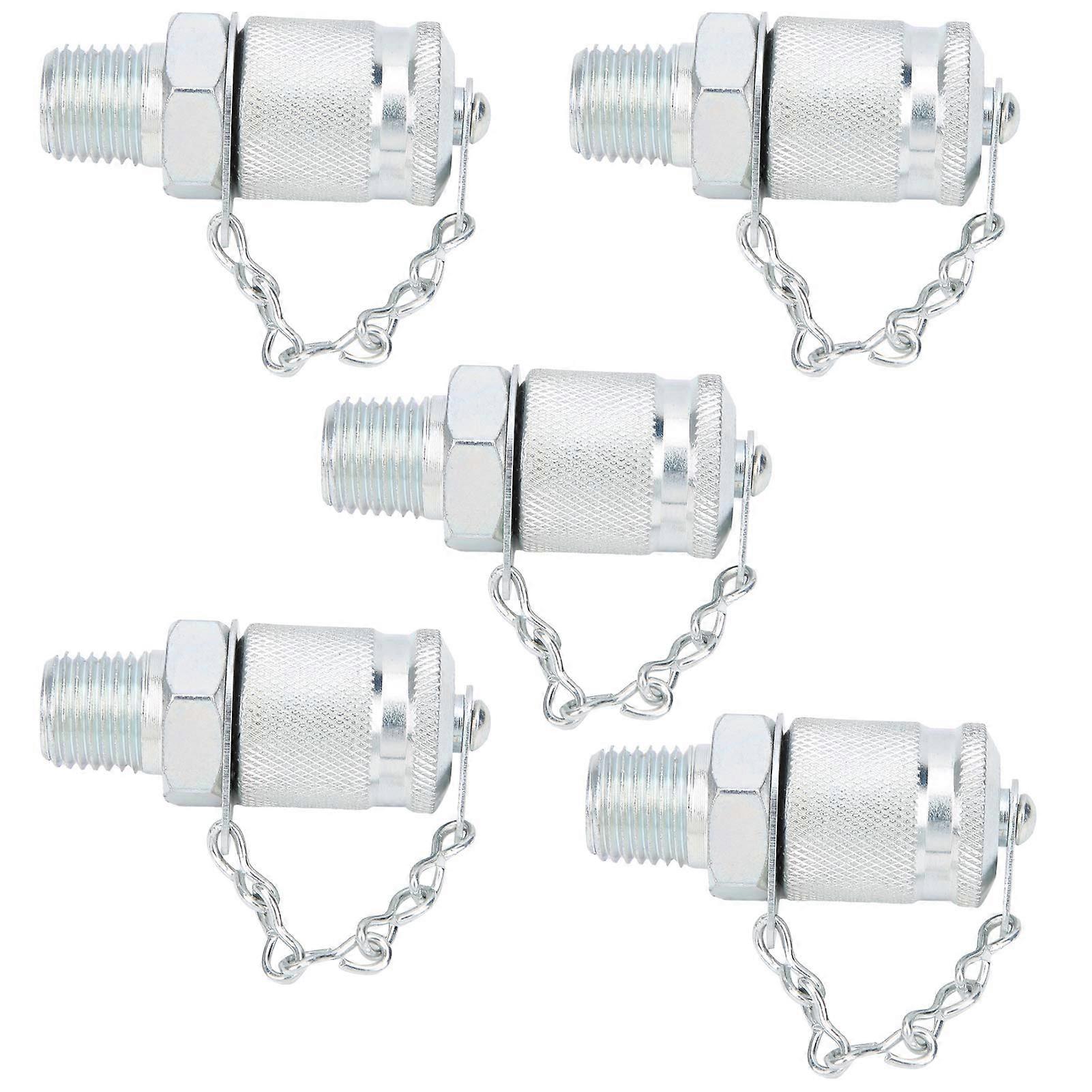 Hydraulic Testing Adapter Pressure Measuring Connectors for Hydraulic System Testing (NPT1/4)