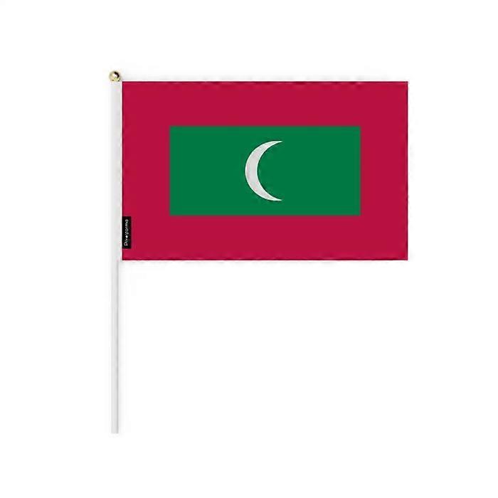 Flag - Maldives - Mini Flag - 30 x 45 cm - Polyester - Front/Back