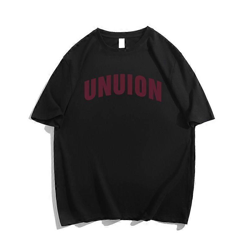 Marque à la mode américain rétro avant épaule à manches courtes T-shirt pour les femmes en été Desig